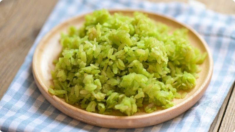 arroz verde
