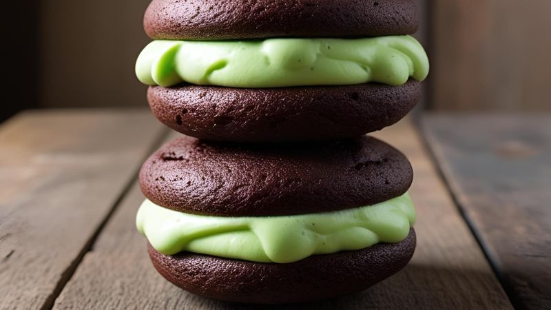grasshopper whoopie pie