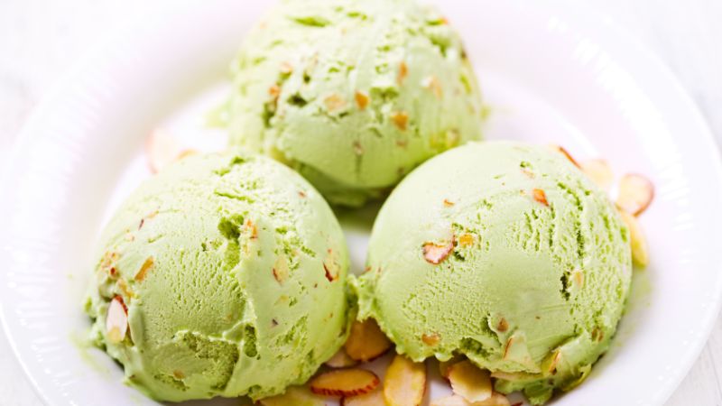 pistachio ice cream