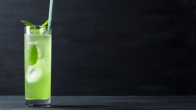 shamrock sour cocktail